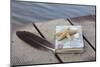 Still Life with Travel Diary, Foodbridge, Mussel, Feather, Starfish-Andrea Haase-Mounted Photographic Print