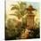 Still Life with Tropical Palms-Jean Capeinick-Stretched Canvas