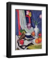 Still Life with Tulips, 1925-Samuel John Peploe-Framed Premium Giclee Print