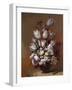 Still Life with Tulips and Other Flowers by Hans Bollongier-null-Framed Giclee Print