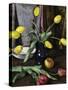 Still-Life with Tulips-Samuel John Peploe-Stretched Canvas