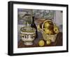 Still-Life with Tureen, c.1877-Paul Cézanne-Framed Giclee Print