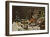 Still Life with Turkey Pie, 1627-Pieter Claesz-Framed Giclee Print