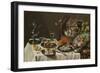 Still Life with Turkey Pie, 1627-Pieter Claesz-Framed Giclee Print