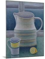 Still Life with Two Jugs and Lemon-Ruth Addinall-Mounted Giclee Print