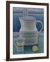 Still Life with Two Jugs and Lemon-Ruth Addinall-Framed Giclee Print