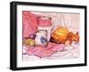 Still-Life with Two Jugs and Vegetables-Joan Thewsey-Framed Giclee Print