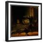 Still Life with Two Peacocks and a Girl, Ca 1639-Rembrandt van Rijn-Framed Giclee Print