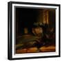 Still Life with Two Peacocks and a Girl, Ca 1639-Rembrandt van Rijn-Framed Giclee Print