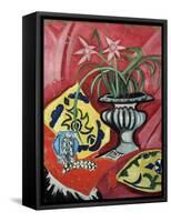 Still life with vase. 1912-Olga Rozanova-Framed Stretched Canvas