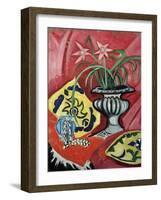 Still life with vase. 1912-Olga Rozanova-Framed Giclee Print