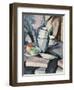 Still Life with Vase and Books-Samuel John Peploe-Framed Giclee Print