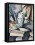 Still Life with Vase and Books-Samuel John Peploe-Framed Stretched Canvas