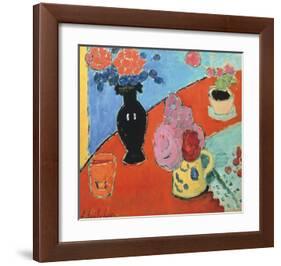 Still life with Vase and Jug-Alexej Von Jawlensky-Framed Giclee Print