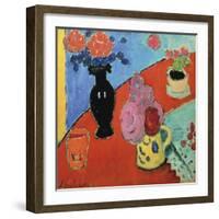 Still Life with Vase and Jug-Alexej Von Jawlensky-Framed Giclee Print