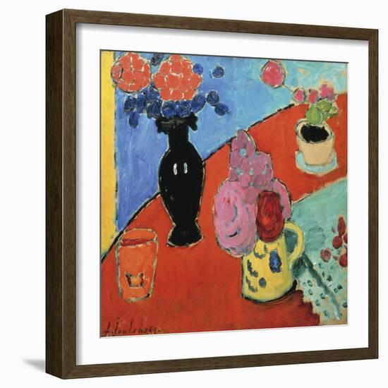 Still Life with Vase and Jug-Alexej Von Jawlensky-Framed Giclee Print