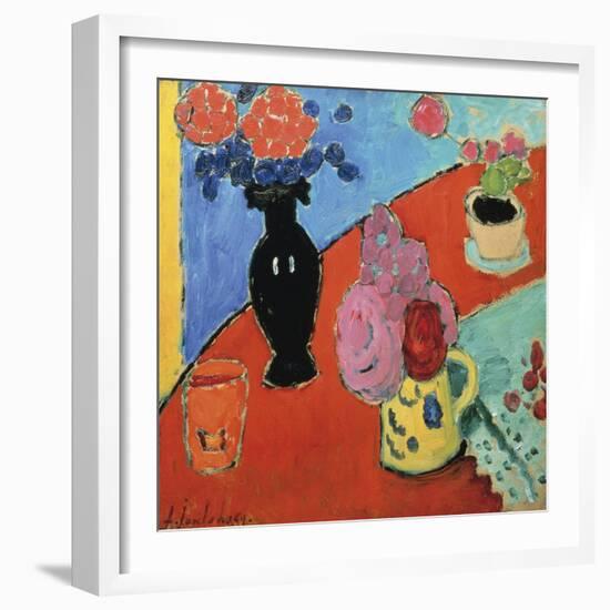 Still Life with Vase and Jug-Alexej Von Jawlensky-Framed Giclee Print