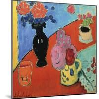 Still Life with Vase and Jug-Alexej Von Jawlensky-Mounted Giclee Print