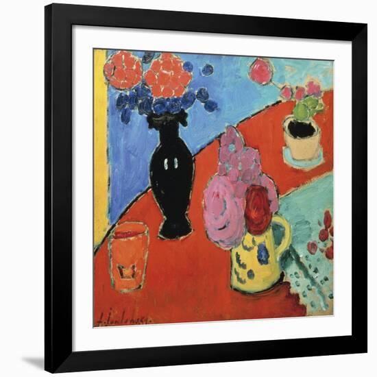 Still Life with Vase and Jug-Alexej Von Jawlensky-Framed Giclee Print