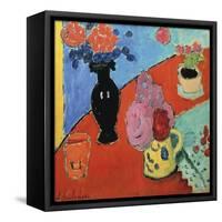 Still Life with Vase and Jug-Alexej Von Jawlensky-Framed Stretched Canvas