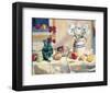 Still Life with Vase and Pitcher-Saladino-Framed Giclee Print