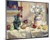 Still Life with Vase and Pitcher-Tony Saladino-Mounted Art Print