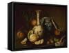 Still Life with Vase, Fruit and Nuts-Joseph Biays Ord-Framed Stretched Canvas