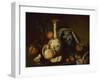 Still Life with Vase, Fruit and Nuts-Joseph Biays Ord-Framed Giclee Print