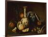 Still Life with Vase, Fruit and Nuts-Joseph Biays Ord-Framed Giclee Print