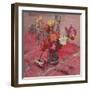 Still Life with Vase of Flowers, 1983-Diana Schofield-Framed Giclee Print