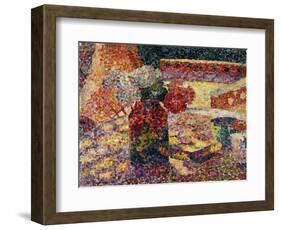 Still Life with Vase of Flowers, C.1907-Robert Delaunay-Framed Giclee Print