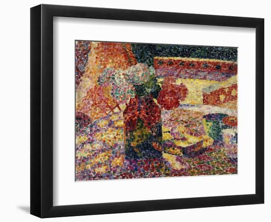 Still Life with Vase of Flowers, C.1907-Robert Delaunay-Framed Giclee Print