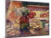 Still Life with Vase of Flowers, C.1907-Robert Delaunay-Mounted Giclee Print