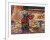 Still Life with Vase of Flowers-Robert Delaunay-Framed Giclee Print