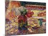 Still Life with Vase of Flowers-Robert Delaunay-Mounted Giclee Print