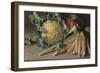 Still Life with Vegetables-null-Framed Art Print