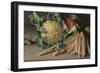 Still Life with Vegetables-null-Framed Art Print