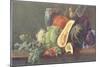 Still Life with Vegetables-null-Mounted Art Print