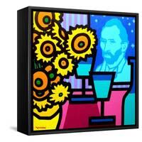 Still Life with Vincent-John Nolan-Framed Stretched Canvas