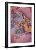 Still Life with Violin and Glass-Juan Gris-Framed Giclee Print