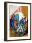 Still Life with Violin and Music Sheet, 1914-Juan Gris-Framed Giclee Print