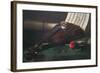 Still Life with Violin, Sheet Music and a Rose-Francois Bonvin-Framed Art Print