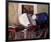 Still Life with Violin-Henri Ottmann-Framed Art Print