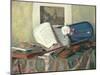 Still Life with Violin-Henri Ottmann-Mounted Giclee Print
