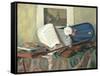 Still Life with Violin-Henri Ottmann-Framed Stretched Canvas