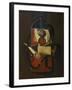 Still Life with Wall Pouch-G Seemanns-Framed Giclee Print