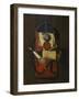 Still Life with Wall Pouch-G Seemanns-Framed Giclee Print