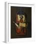 Still Life with Wall Pouch-G Seemanns-Framed Giclee Print