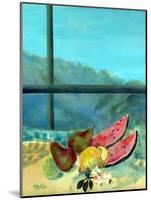 Still Life with Watermelon-Marisa Leon-Mounted Giclee Print