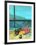 Still Life with Watermelon-Marisa Leon-Framed Giclee Print